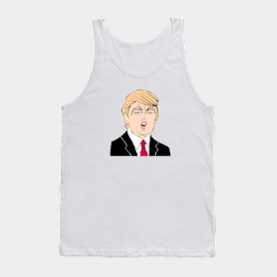 DONALD TRUMP FAN ART Tank Top